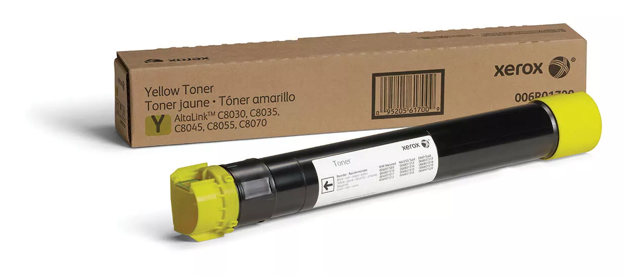 Xerox Altalink C8030 / C8035 / C8045 / C8055 / C8070 Amarillo Cartucho de Toner Original - 006R01700