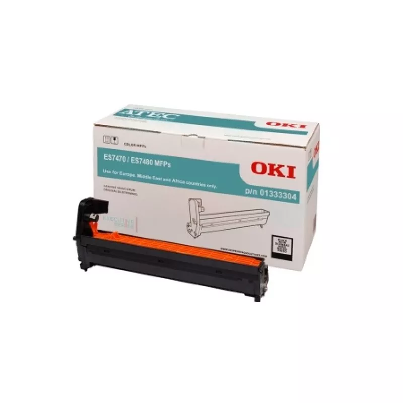 OKI Executive ES7460 / ES7470 / ES7480 Negro Tambor de Imagen Original - 01333304