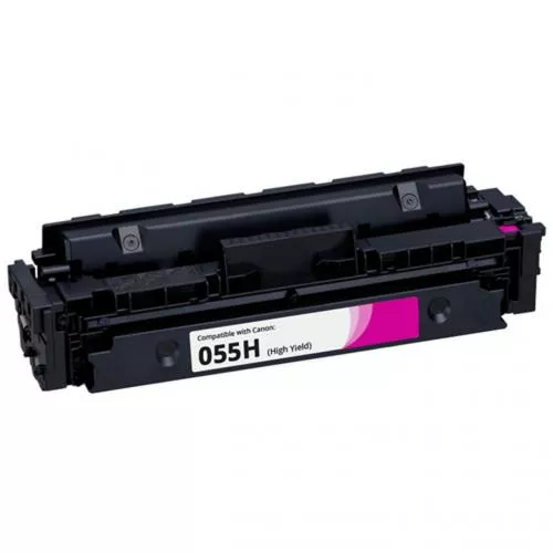 Compatible Canon 055H / 055 Magenta Cartucho de Toner (SIN CHIP) 3018C002 / 3014C002