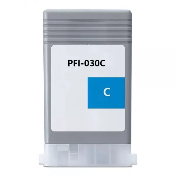 Compatible Canon PFI030 / PFI-030C Cyan Cartucho de Tinta 3490C001