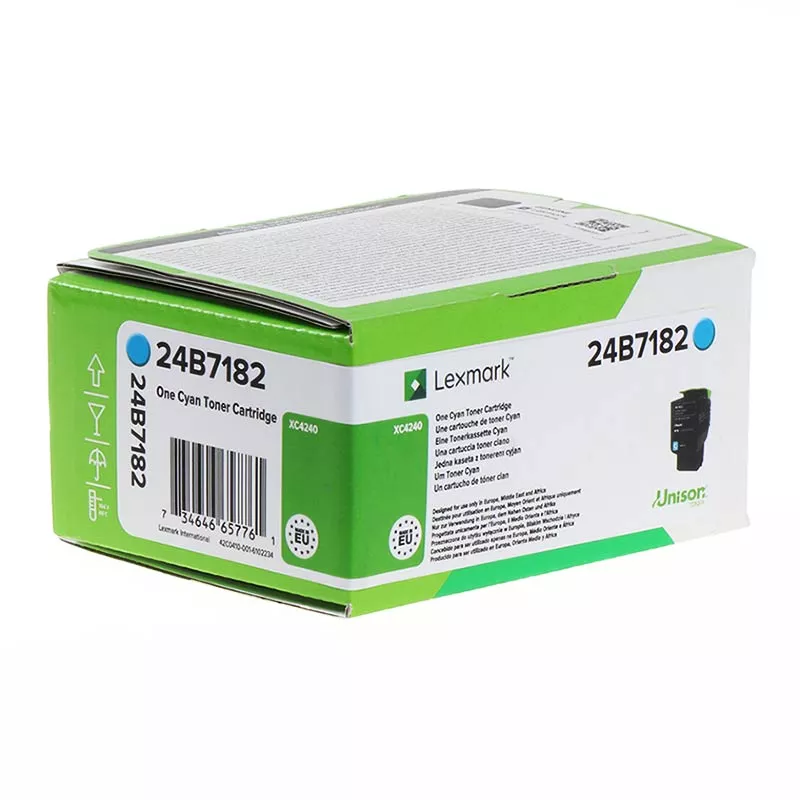 Lexmark XC2240 / XC4240 Cyan Cartucho de Toner Original - 24B7182