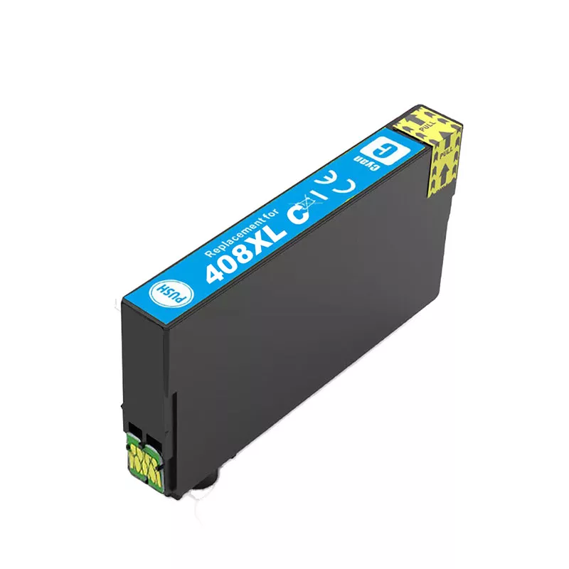Compatible Epson 408L XL Cyan Cartucho de Tinta C13T09K24010