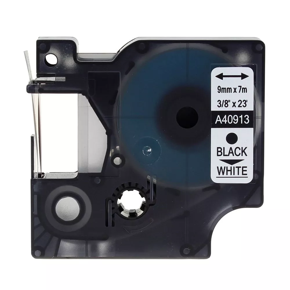 Compatible cinta rotuladora Dymo D1 40913 negro / blanco S0720680