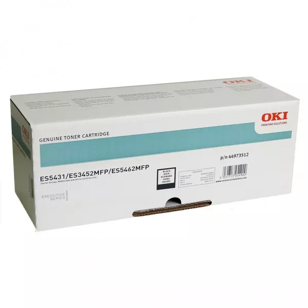 OKI Executive ES3452 MFP / ES5431DN / ES5462 MFP Negro Cartucho de Toner Original - 44973512