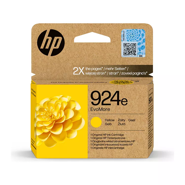 HP 924e Amarillo Cartucho de Tinta Original - 4K0U9NE