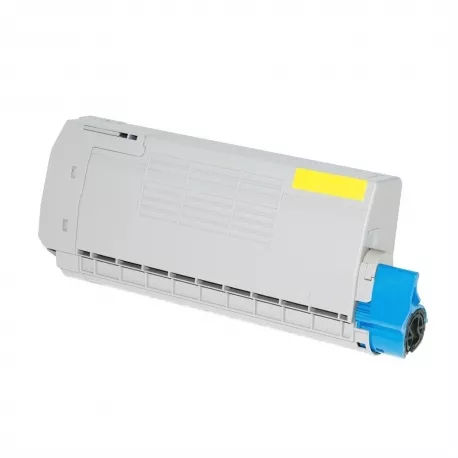Compatible Toner OKI C612 Amarillo 46507505