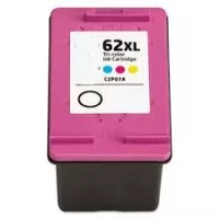 Compatible Tinta Remanufacturado HP 62XL  | Tricolor C2P06AE / C2P07AE