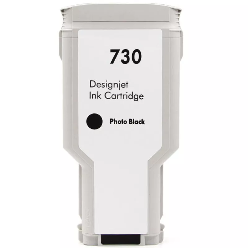 Compatible HP 730XL Negro Foto P2V73A