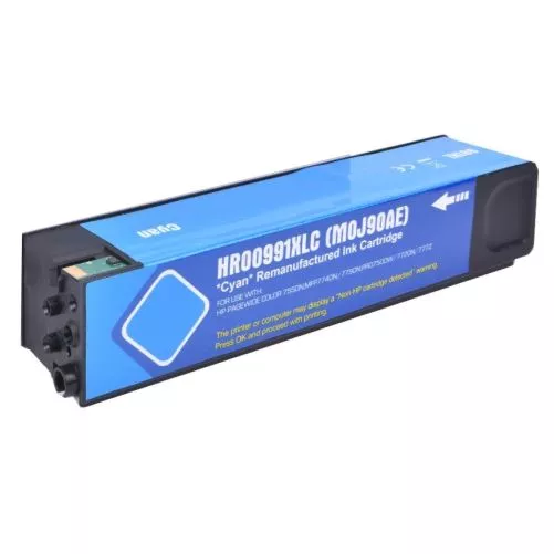 Compatible Tinta Pigmentada HP 991X / 991A Cyan M0J90AE / M0J74AE