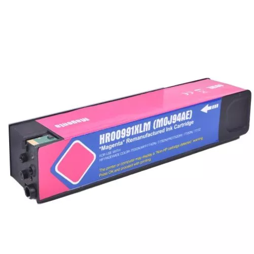 Compatible Tinta Pigmentada HP 991X / 991A Magenta M0J94AE / M0J78AE