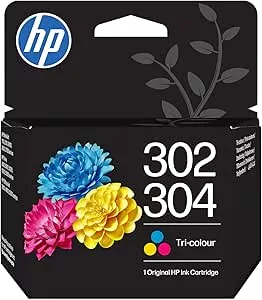 HP 302 / 304 Color Cartucho de Tinta Original - B7RT6AE / F6U65AE / N9K05AE