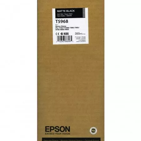 Epson T5968 original (C13T596800) cartucho negro mate