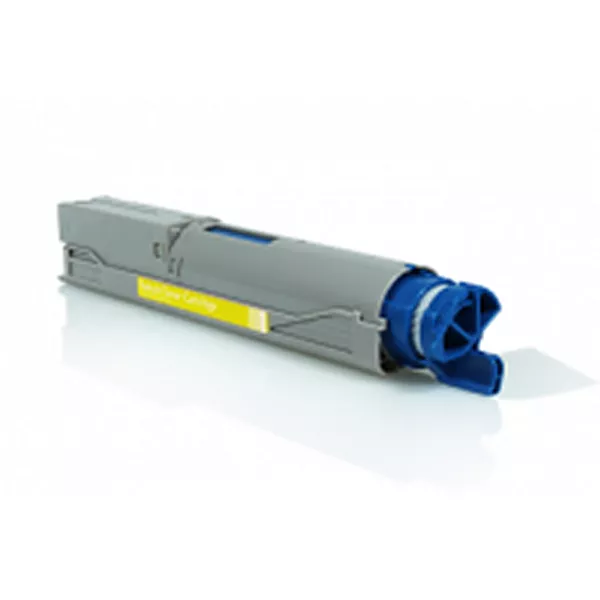 Compatible con OKI C3520 - C3530 - MC350 - MC360 amarillo | Cartucho de toner gen&eacute;rico 43459369