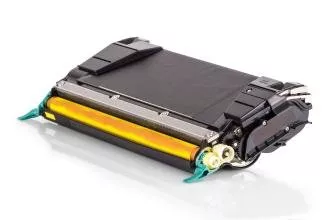 Toner COMPATIBLE Lexmark C734 / C736 / X738 amarillo | Cartucho de toner gen&eacute;rico C734A1YG