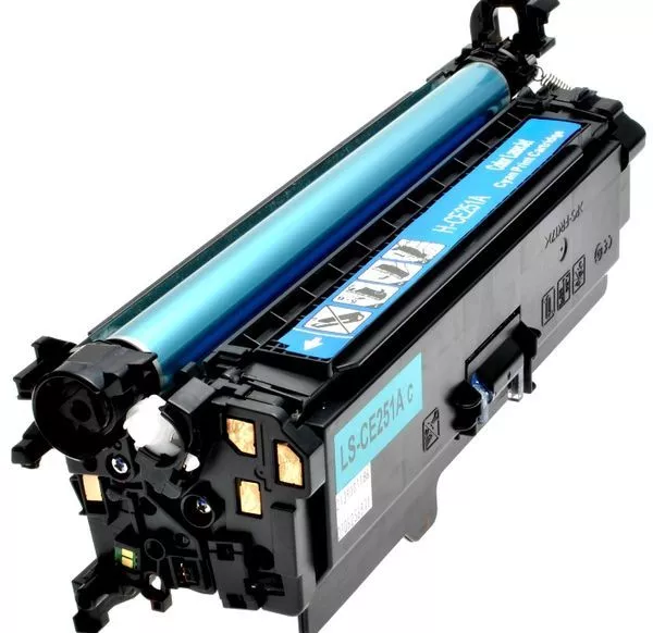 Compatible Toner con HP CE251A cyan | Toner Gen&eacute;rico 504A