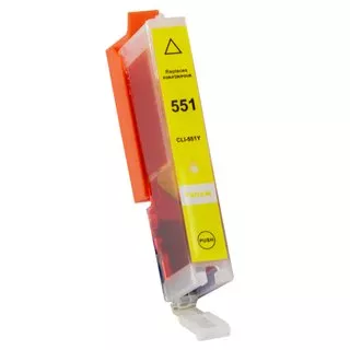 Compatible Tinta CANON CLI-551 XL Amarillo 6446B001