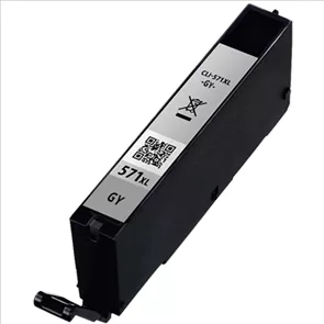 Compatible Tinta Canon CLI571XL gris | Cartucho de tinta gen&eacute;rico 0335C001 / 0389C001
