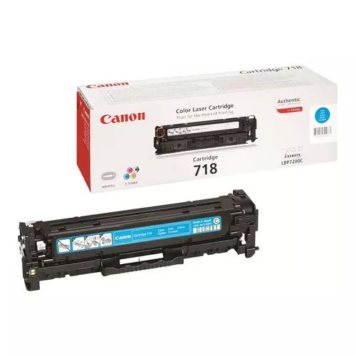 CANON TONER CIAN LBP 7200 CDN SERIE MF83XX - CRG 718 C