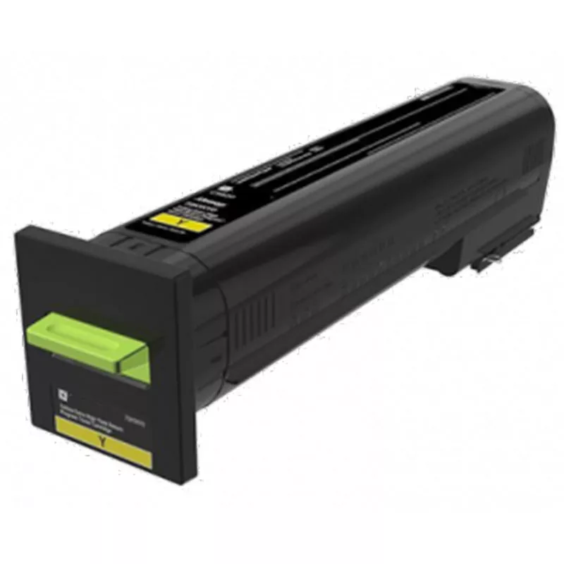 Compatible Lexmark CS820, CX820, CX825, CX860 Amarillo Cartucho de Toner 72K20Y0