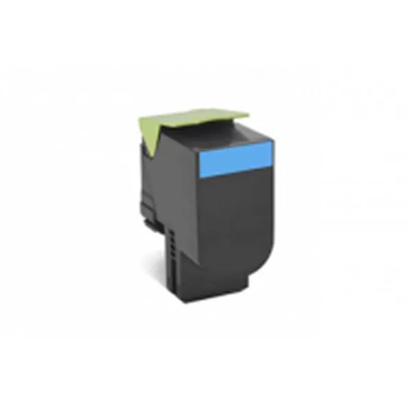 Compatible Lexmark CX310 / CX410 / CX510 cyan | Cartucho de toner gen&eacute;rico 80C2SC0 / 802SC
