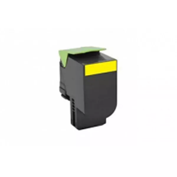 Compatible Lexmark CX310 / CX410 / CX510 amarillo | Cartucho de toner compatible 80C2SY0 / 802SY