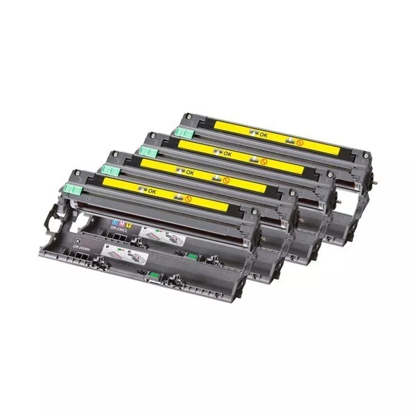 Compatible Pack 4 x Tambor BROTHER DR-230CL