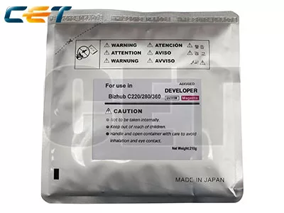 Compatible Konica Minolta Bizhub Developer DV311 Magenta A0XV0ED
