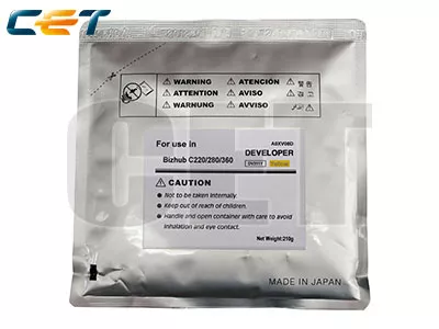 Compatible Konica Minolta Bizhub Developer DV311 Amarillo A0XV08D