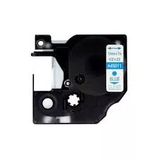 Compatible cinta rotuladora Dymo D1 45011 azul / transparente S0720510