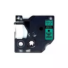 Compatible cinta rotuladora Dymo D1 45019 negro / verde S0720590