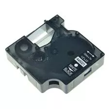 Compatible cinta rotuladora Dymo D1 45021 blanco / negro S0720610