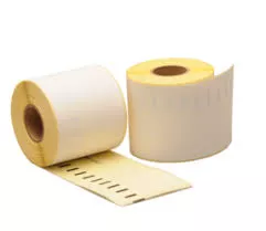 Etiquetas de papel termico blanca compatible Dymo 25mm x 25mm | S0929120