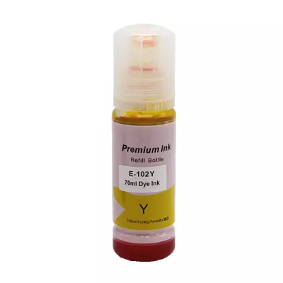 Compatible Botella Tinta Pigmentada EPSON 102 Amarillo C13T03R440