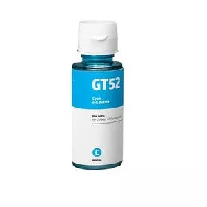 COMPATIBLE BOTELLA TINTA HP GT52 CIAN