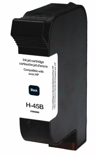 Compatible Tinta HP Remanufacturado  45 - 15 negro |  51645AE / C6615DE