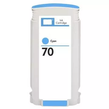Compatible HP 70 Cyan Cartucho de Tinta Pigmentada - C9452A