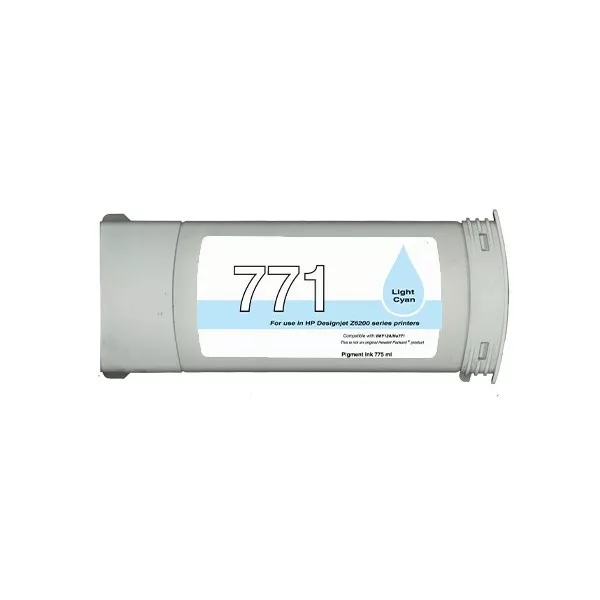 Compatible Tinta HP 771 cyan light |  B6Y12A