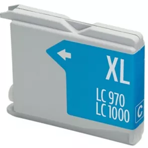 Compatible Tinta BROTHER LC1000XL / LC970XL Cyan LC-1000C / LC-970C