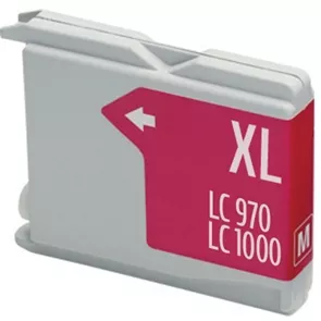Compatible Tinta BROTHER LC1000XL / LC970XL Magenta LC-1000M / LC-970M
