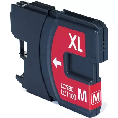 Compatible Tinta Brother LC980 / LC1100 / LC985 Magenta