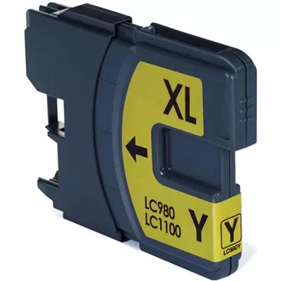 Compatible Tinta Brother LC980 / LC1100 / LC985 Amarillo