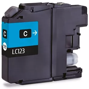 Compatible Tinta BROTHER LC121 XL / LC123 XL V3 Cyan LC-121 / LC-123