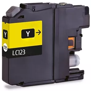 Compatible Tinta BROTHER LC121 XL / LC123 XL V3 Amarillo LC-121 / LC-123