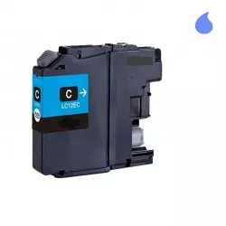 Compatible Tinta Brother LC12EC Cyan