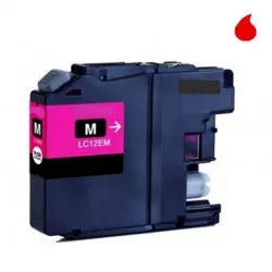 Compatible Tinta Brother LC12EM Magenta
