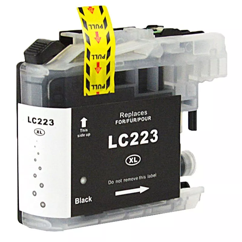 Compatible Tinta Brother LC223 / LC221 negro | Cartucho de tinta gen&eacute;rico LC-223BK / LC-221BK