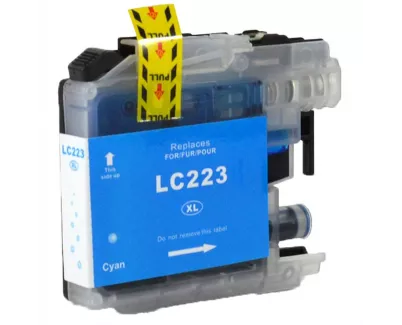 Compatible Tinta Brother LC223 / LC221 cyan | Cartucho de tinta gen&eacute;rico LC-223C / LC-221C