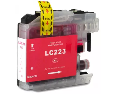Compatible Tinta Brother LC223 / LC221 magenta | Cartucho de tinta gen&eacute;rico LC-223C / LC-221C