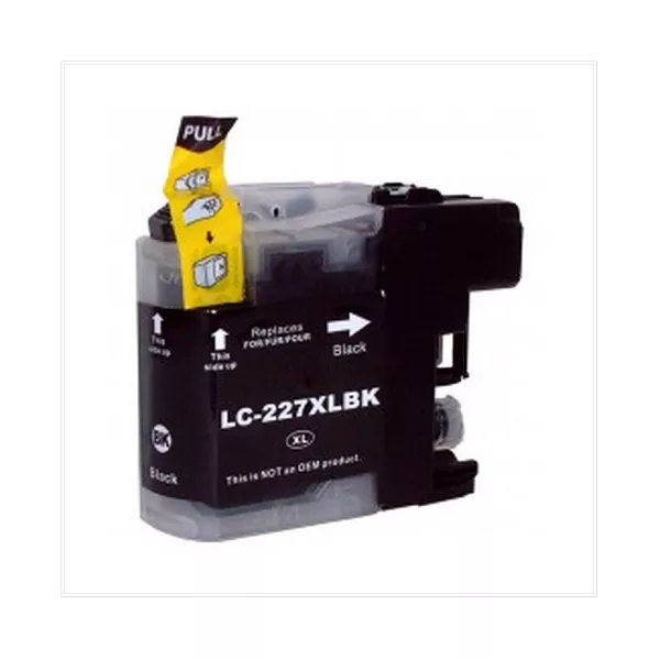 Compatible con Brother LC-227XL BK Negro | Cartucho de tinta gen&eacute;rico LC227