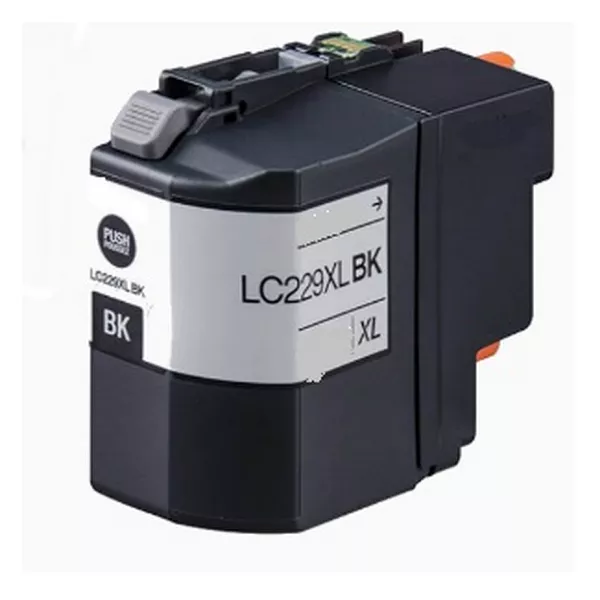 BROTHER LC-229XL BK NEGRO CARTUCHO DE TINTA COMPATIBLE LC229 / LC229XLBK